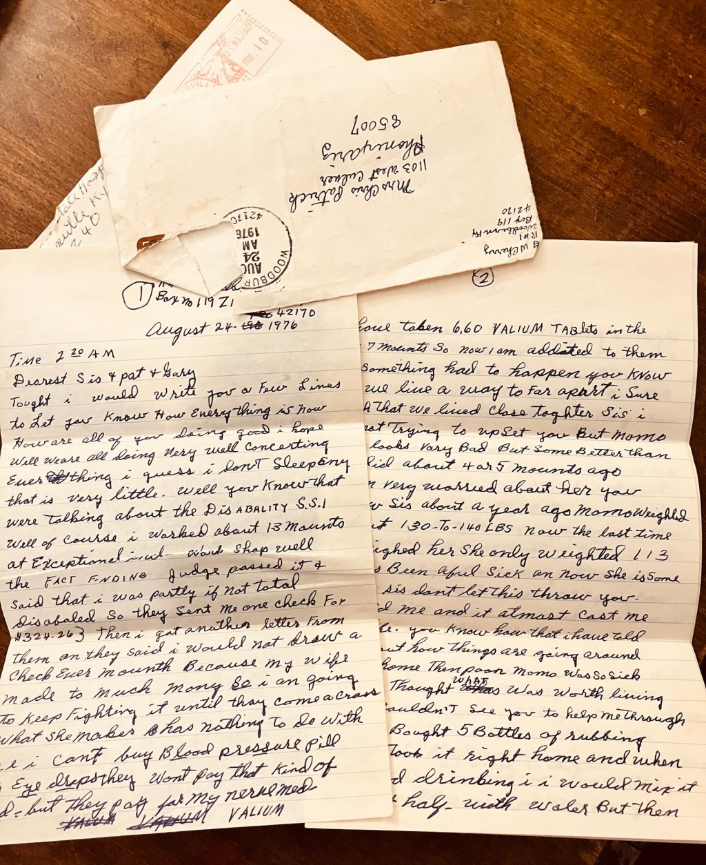 Letters from “Brother”&nbsp;Gilbert